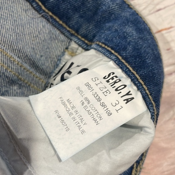 NWT SER.O.YA Men's DIEGO TAPERED CROPPED JEAN Maguire - Picture 3 of 9